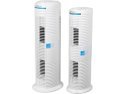 Therapure TTP240M and TTP250M Permanent HEPA Type Air Purifier - Power Tower 2 Pack 