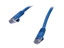 Coboc 7ft.24AWG Snagless Cat 5e Blue Color 350MHz UTP Ethernet Stranded Copper Patch cord /Molded Network lan Cable