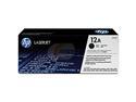 HP 12A Black LaserJet Toner Cartridge (Q2612A)