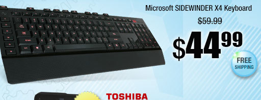 Microsoft SIDEWINDER X4 Keyboard