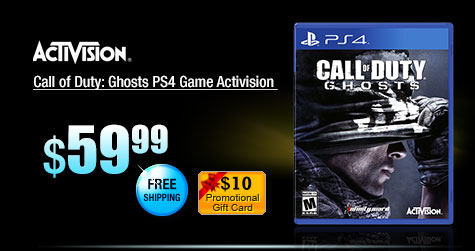 Call of Duty: Ghosts PS4 Game Activision