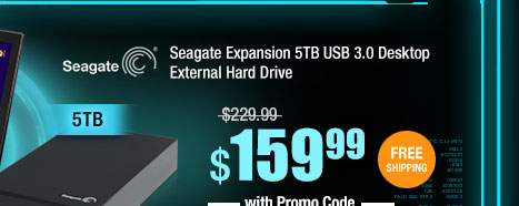 Seagate Expansion 5TB USB 3.0 Desktop External Hard Drive