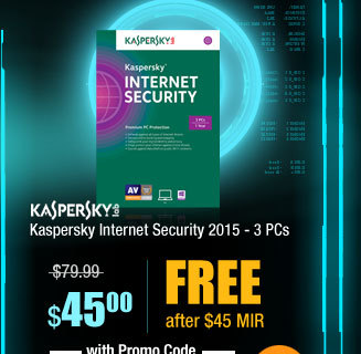 Kaspersky Internet Security 2015 - 3 PCs