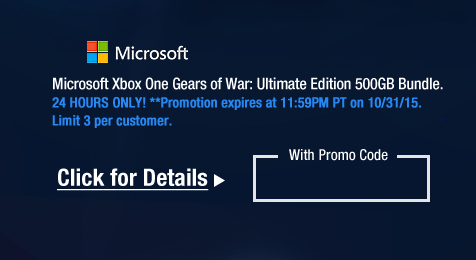 Microsoft Xbox One Gears of War: Ultimate Edition 500GB Bundle