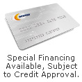 Special Financing Available, Subject to Credit Approval.