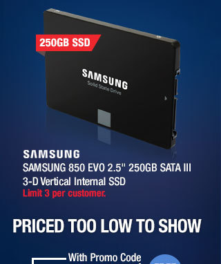 SAMSUNG 850 EVO 2.5" 250GB SATA III 3-D Vertical Internal SSD