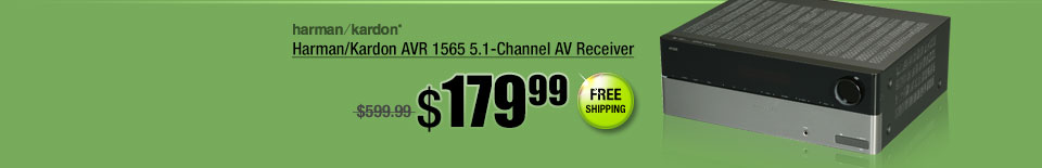 Harman/Kardon AVR 1565 5.1-Channel AV Receiver 