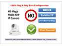 HD MegaPixels P2P IP Camera 100% Plug & Play Zero Configuration NCZ-554MW 