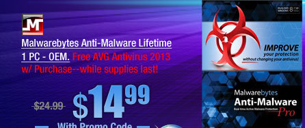 Malwarebytes Anti-Malware Lifetime 1 PC - OEM
