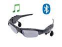 Sunglasses with Wireless Bluetooth Hands-Free Talk Headset + AC Charger - OEM