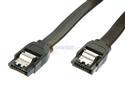 Rosewill 18" Serial ATA Black Flat Cable w/ Locking Latch Support 3 Gbps transfer rate