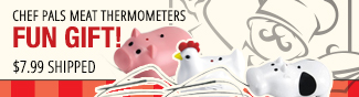 Chef Pals Meat Thermometers FUN GIFT!. $7.99 Shipped.