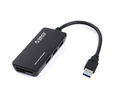 ORICO H3TS-U3 3-Port Bus-Powered USB 3.0 Hub with Built-In TF & SD Card Reader
