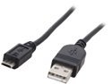 Coboc 6 ft. Black Black High speed USB2.0 A Male to Micro B Male (5-Pin ) Cable 