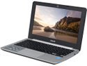 ASUS 11.6" Chromebook, Intel Celeron N2830 (2.16GHz), 2GB DDR3 Memory 16GB eMMC SSD, Chrome OS