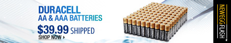 Newegg Flash – Duracell Batteries