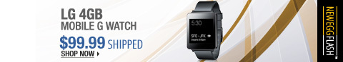 Newegg Flash  LG 4GB Mobile G Watch
