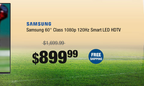 Samsung 60" Class 1080p 120Hz Smart LED HDTV