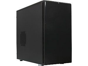 Fractal Design Define R4 Blackout Silent ATX Mid Tower Computer Case