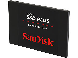 SanDisk SSD PLUS 2.5" 120GB SATA Revision 3.0 (6 Gbit/s) Internal SSD