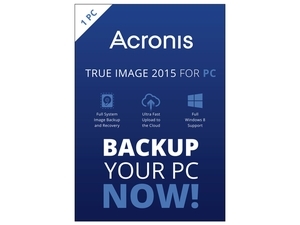 Acronis True Image 2015 - 1 PC (DVD Case)