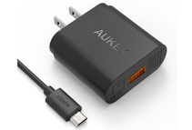 Aukey Quick Charge 2.0 USB Turbo Wall Charger, Black