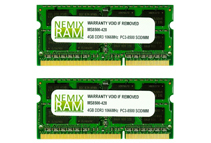 NEMIX RAM SODIMM Memory (8 Choices)