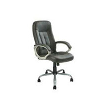 Modern Executive High Back Office Chair, Black