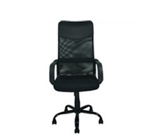 Modern Fabric Mesh High Back Office Chair, Black