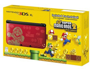 Nintendo 3DS XL Super Mario Bros 2 Gold Edition Bundle