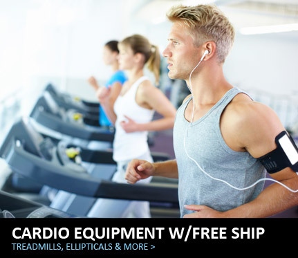Cardio Equipment with Free Shipping