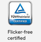 TUVRheinland Certified | Flicker-Free Certified