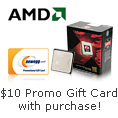 $10 Promotional Gift Card