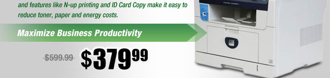 XEROX Phaser 3300MFP/X MFC / All-In-One Up to 30 ppm Monochrome Printer