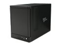 Sans Digital 5-Bay eSATA RAID 0/1/10/5/JBOD Tower Storage Enclosure w/ 6G PCIe Card TR5M+B (Black)