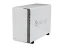 Synology DS212J Diskless System DiskStation Budget-friendly 2-bay NAS Server for Small Office and Home Use