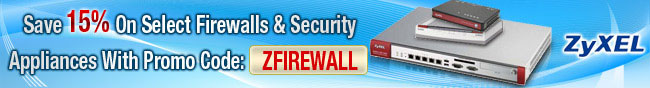 ZyXEL - Save 15% On Select Firewalls & Security Appliances With Promo Code: ZFIREWALL