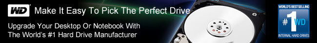 WD - Make It Easy To Pick The Perfect Drive. Upgrade Your Desktop Or Notebook With The World's #1 Hard Drive Manufacturer