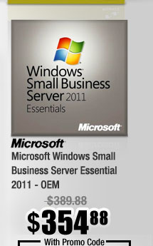 Microsoft Windows Small Business Server Essential 2011 - OEM