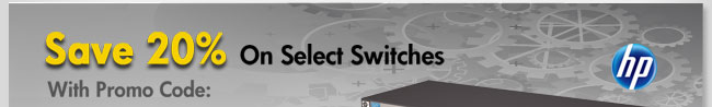 Save 20% On Select Switches. With Promo Code: 