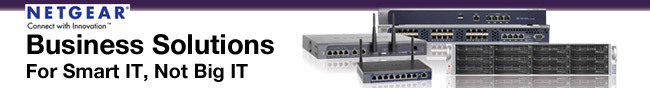 Netgear - Business Solutions For Smart IT, Not Big IT.