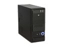 LOGISYS Computer CS301BK Black solid 6.0mm SECC metal ATX Mid Tower Computer Case 480W Power Supply