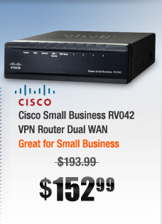 Cisco Small Business RV042 VPN Router Dual WAN 