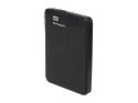 Western Digital My Passport 500GB USB 3.0/USB 2.0 Black Portable Hard Drive WDBKXH5000ABK-NESN 