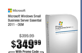 Microsoft Windows Small Business Server Essential 2011 - OEM 