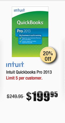 Intuit Quickbooks Pro 2013 