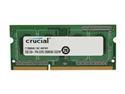 Crucial 2GB 204-Pin DDR3 SO-DIMM DDR3 1066 (PC3 8500) Laptop Memory Model CT25664BC1067 