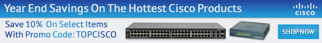 Year End Savings On The Hottest Cisco Products. Save 10% On Select Items With Promo Code: TOPCISCO. SHOP NOW.