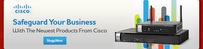 Safeguard Your Business With The Newest Products From Cisco.