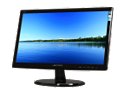 Hanns-G HL203DPB Black 20" 5ms Widescreen LED Backlight LED Monitor 250 cd/m2 Active contrast: 30,000,000:1 Built-in Speakers